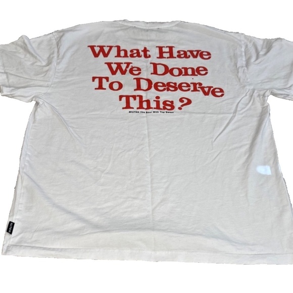 IUTER The Sour with the Sweet Cherries Graphic Print T-Shirt; White; Size Large - Picture 2 of 7